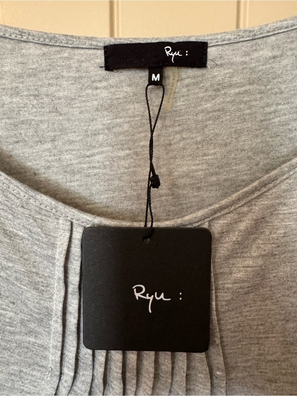 NWT Ryu Pintuck Ruffle Hem Tunic/Dress - Picture 3 of 6